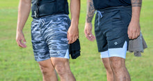 Load image into Gallery viewer, Men's Action Shorts 2in1