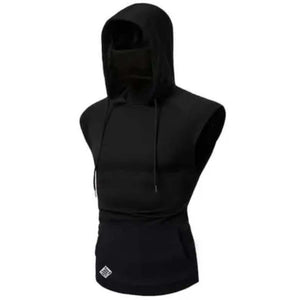 Sleeveless Hoodie Boxed Fitness